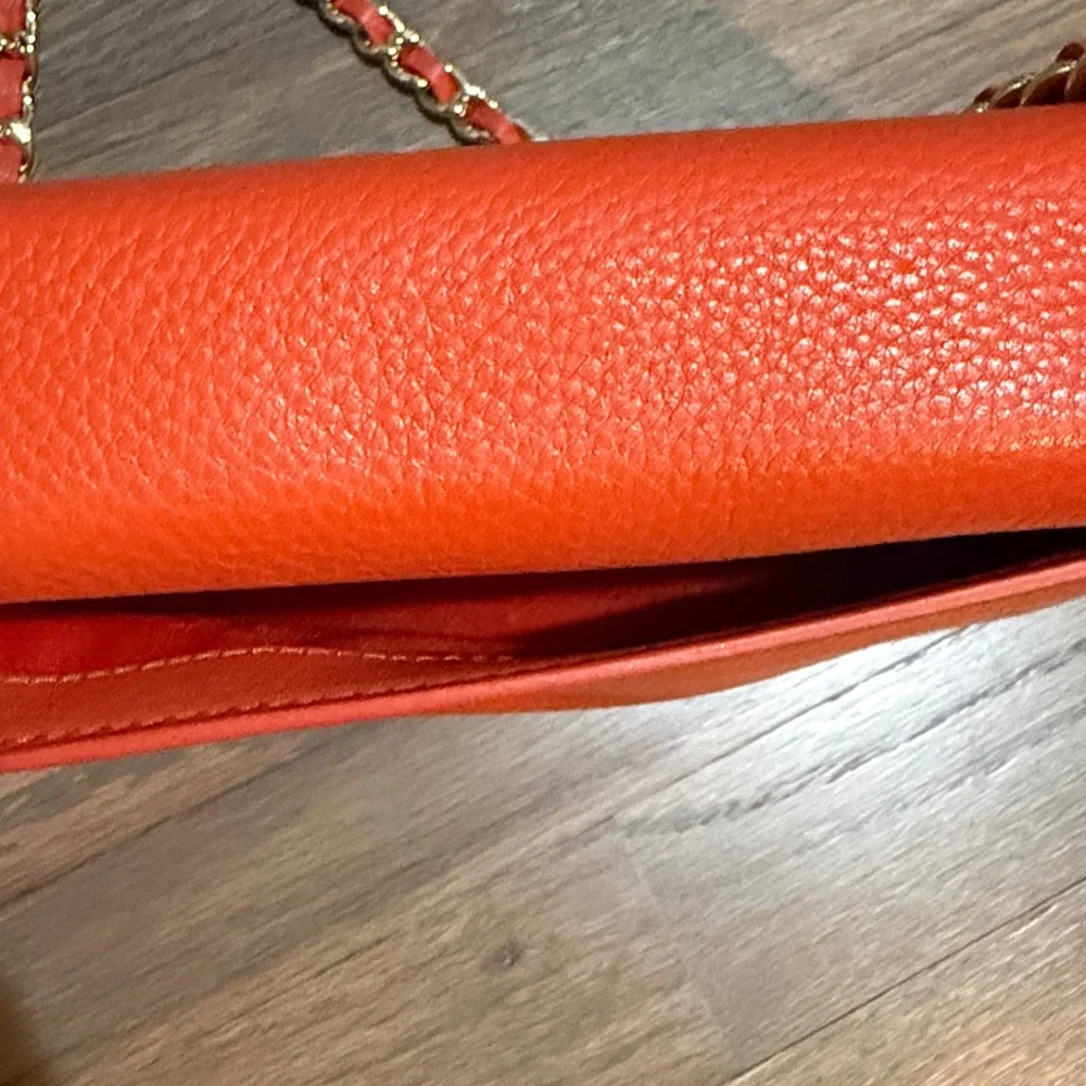 Tory Burch Britten Spiced Orange Crossbody Bag - Picture 5 of 9